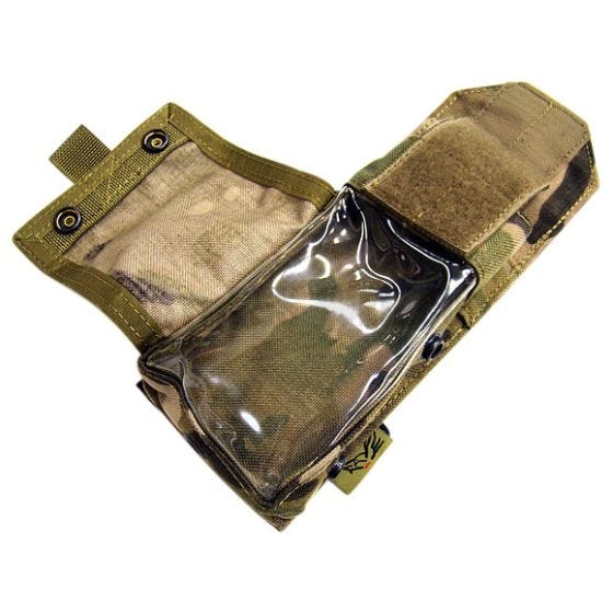 Funda para dispositivo GPS Flyye con sistema MOLLE en MultiCam