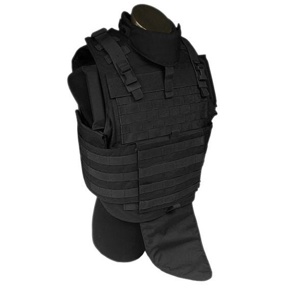Chaleco Flyye MTV con sistema MOLLE en negro