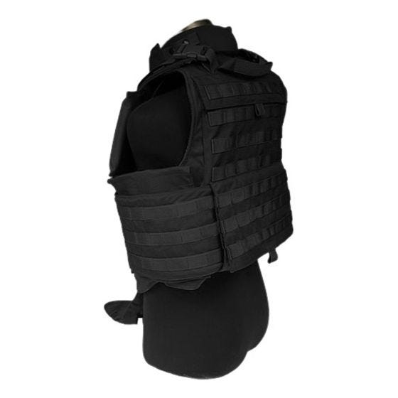 Chaleco Flyye MTV con sistema MOLLE en negro