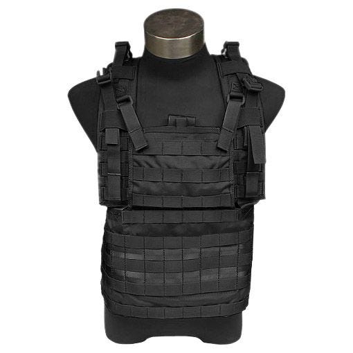 Chaleco Flyye RRV con sistema MOLLE en negro
