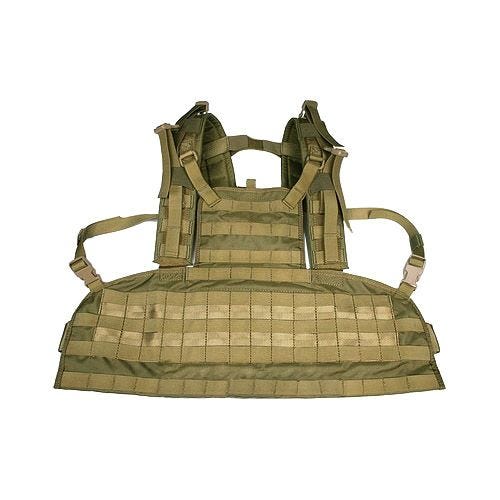 Chaleco Flyye RRV con sistema MOLLE en caqui