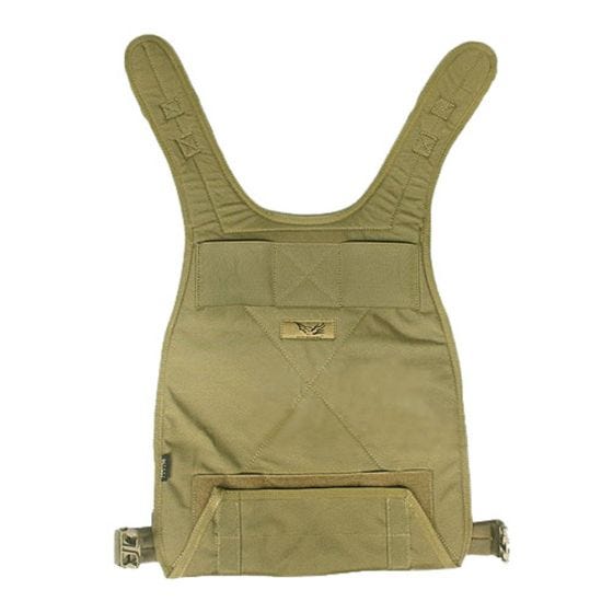 Chaleco portaplacas Flyye RRV con sistema MOLLE en caqui