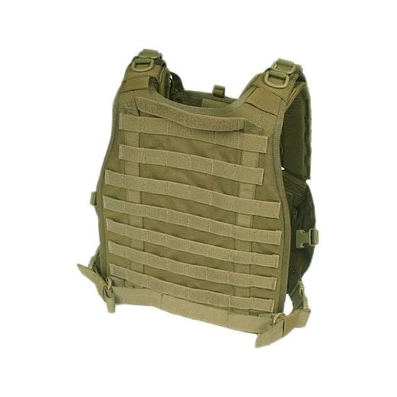 Chaleco portaplacas Flyye RRV con sistema MOLLE en caqui