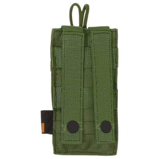 Funda pequeña para radio Flyye con sistema MOLLE en Olive Drab