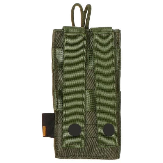 Funda pequeña para radio Flyye con sistema MOLLE en Ranger Green