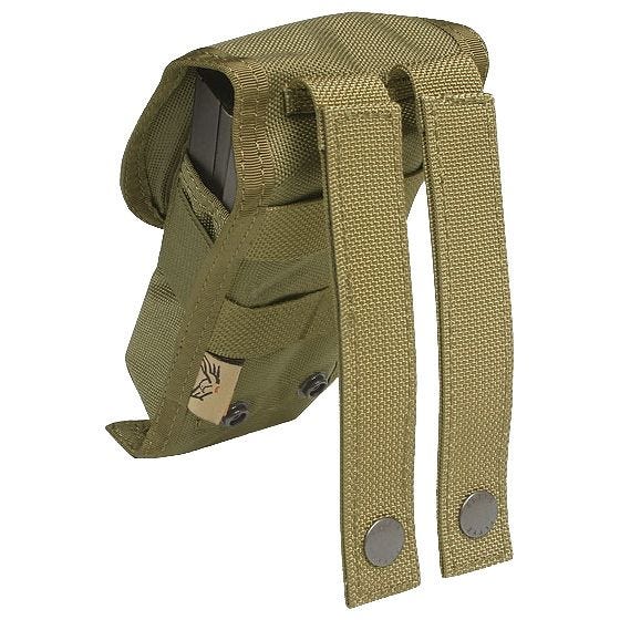 Portacargador individual Flyye M4/M16 Ver. FE con sistema MOLLE en caqui