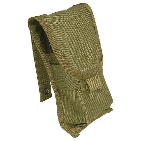 Portacargador individual Flyye M4/M16 Ver. FE con sistema MOLLE en caqui