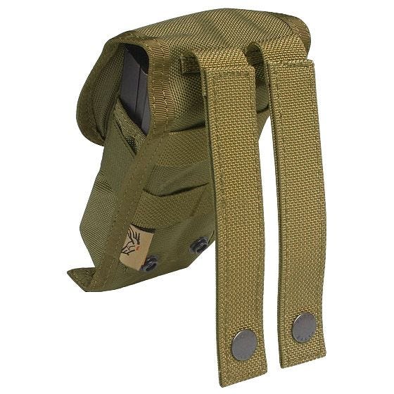 Portacargador individual Flyye M4/M16 Ver. FE con sistema MOLLE en Coyote Brown