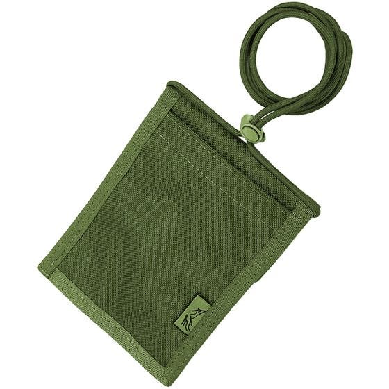 Funda de tarjeta de identificación para colgar al cuello Flyye en Olive Drab