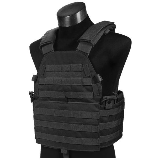 Chaleco Flyye LT6094 con sistema MOLLE en negro