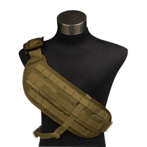 Bandolera con sistema MOLLE Flyye OTS en Coyote Brown