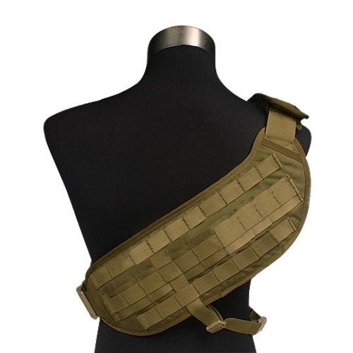 Bandolera con sistema MOLLE Flyye OTS en Coyote Brown