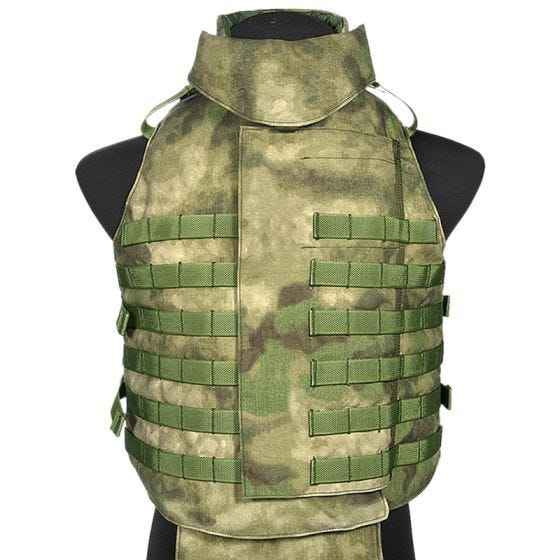 Chaleco táctico exterior Flyye en A-TACS FG