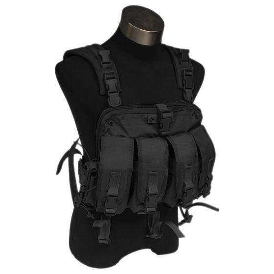 Arnés para el pecho Flyye Pathfinder en negro