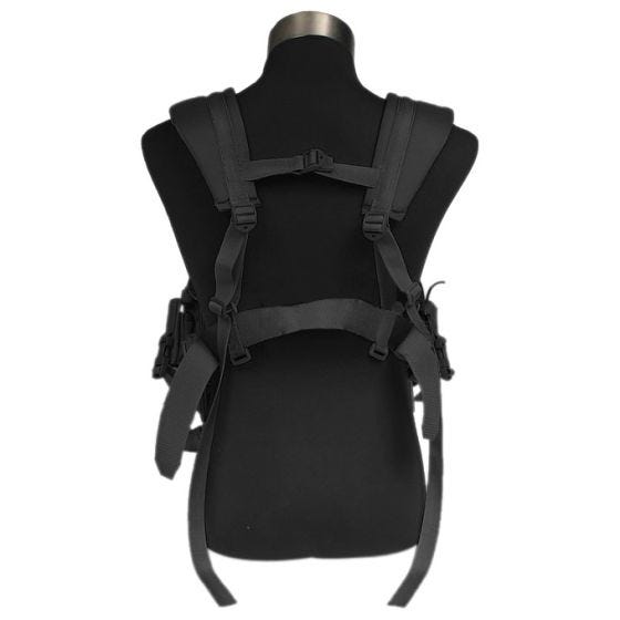 Arnés para el pecho Flyye Pathfinder en negro