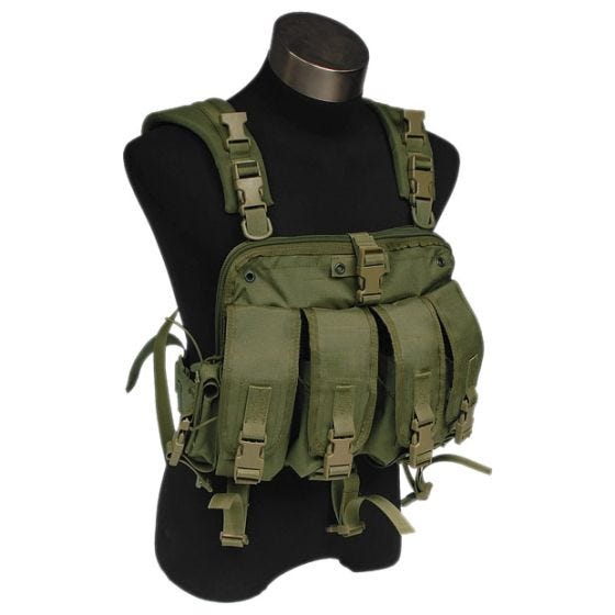 Arnés para el pecho Flyye Pathfinder en Ranger Green