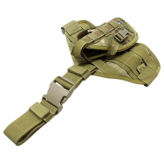 Funda para pistola Flyye Ver. 1 con sistema MOLLE en MultiCam