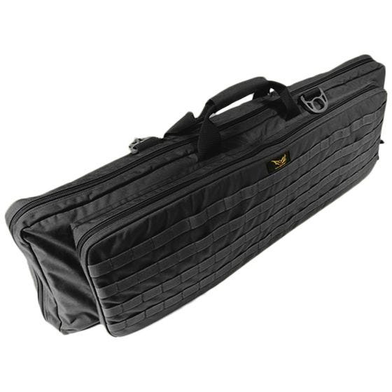 Funda para fusil Flyye Deformation con sistema MOLLE en negro