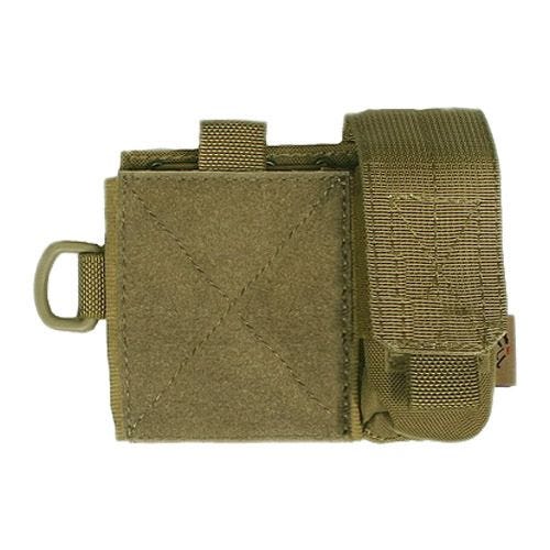Funda para herramientas Flyye SAF con panel MOLLE en Coyote Brown