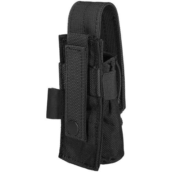 Portacargador individual de cartuchos de 9 mm Flyye Ver. FE con sistema MOLLE en negro