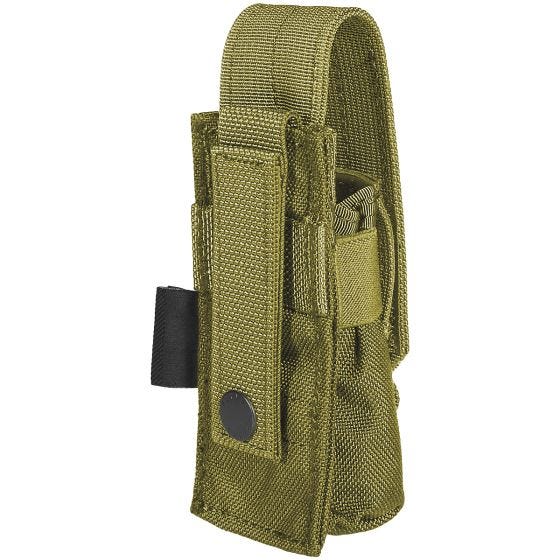 Portacargador individual de cartuchos de 9 mm Flyye Ver. FE con sistema MOLLE en caqui