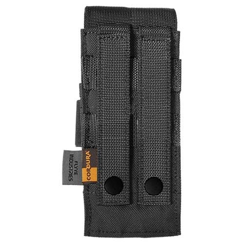 Portacargador individual Flyye M4/M16 con sistema MOLLE en negro