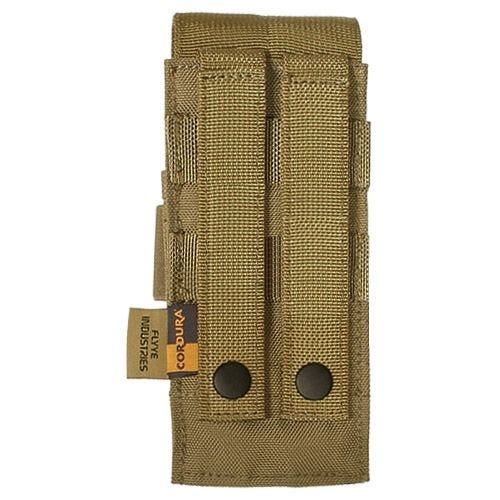Portacargador individual Flyye M4/M16 con sistema MOLLE en Coyote Brown