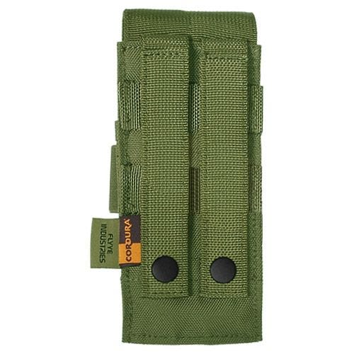Portacargador individual Flyye M4/M16 con sistema MOLLE en Olive Drab