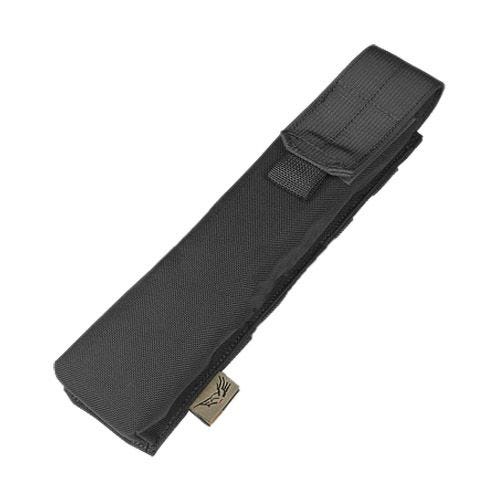 Portacargador individual Flyye P90/UMP con sistema MOLLE en negro