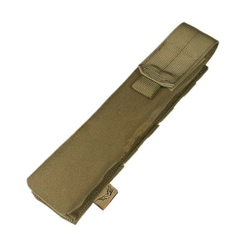 Portacargador individual Flyye P90/UMP con sistema MOLLE en Coyote Brown