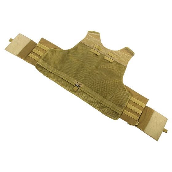 Chaleco Flyye Spartan en Coyote Brown