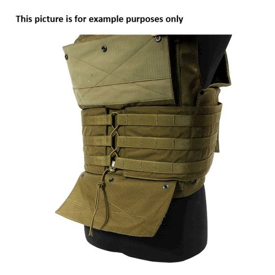 Chaleco Flyye Spartan en negro
