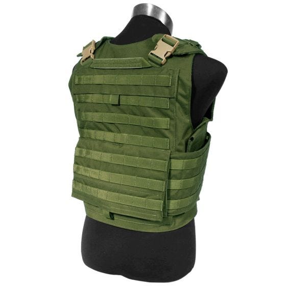 Chaleco Flyye Spartan en Olive Drab