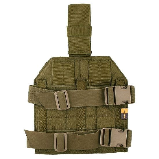 Panel para pierna Flyye con sistema MOLLE en Coyote Brown