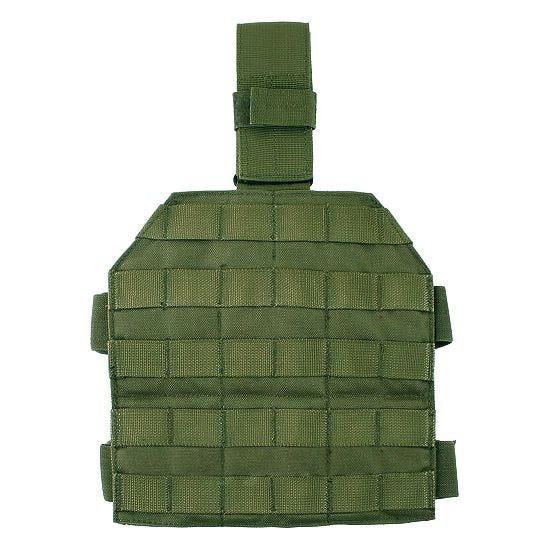 Panel para pierna Flyye con sistema MOLLE en Olive Drab