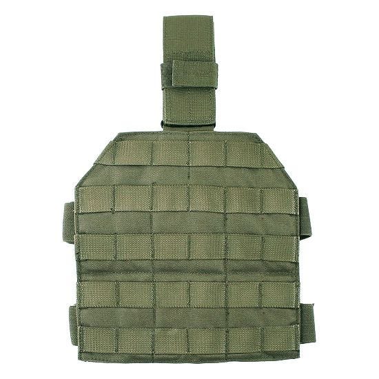 Panel para pierna Flyye con sistema MOLLE en Ranger Green