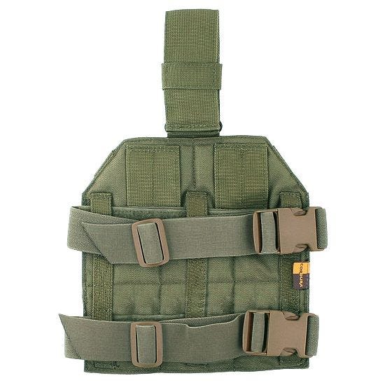 Panel para pierna Flyye con sistema MOLLE en Ranger Green