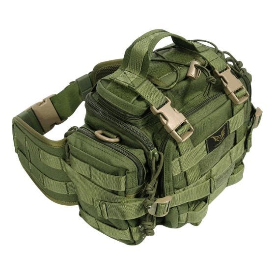 Riñonera Flyye Super Magic en Olive Drab