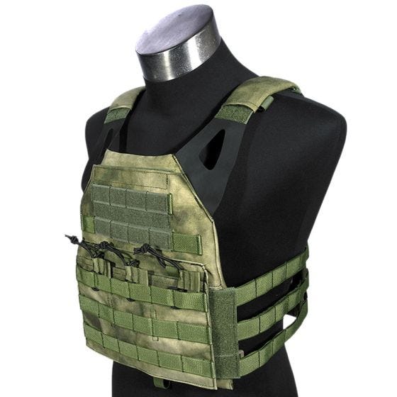 Chaleco portaplacas Flyye Swift en A-TACS FG