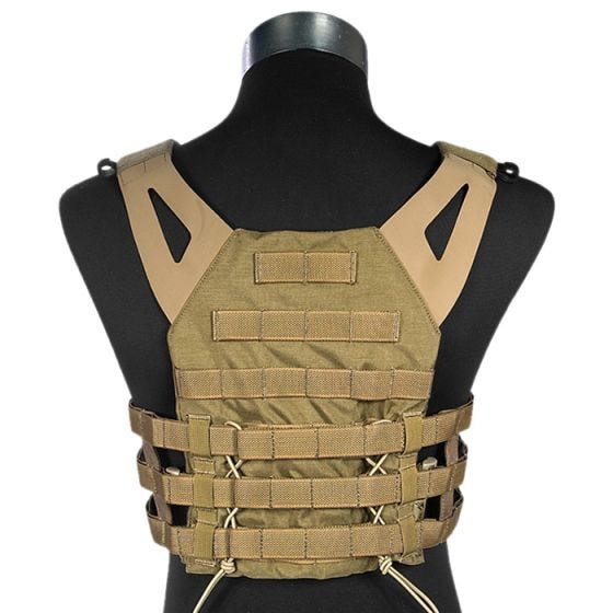 Chaleco portaplacas Flyye Swift en Coyote Brown