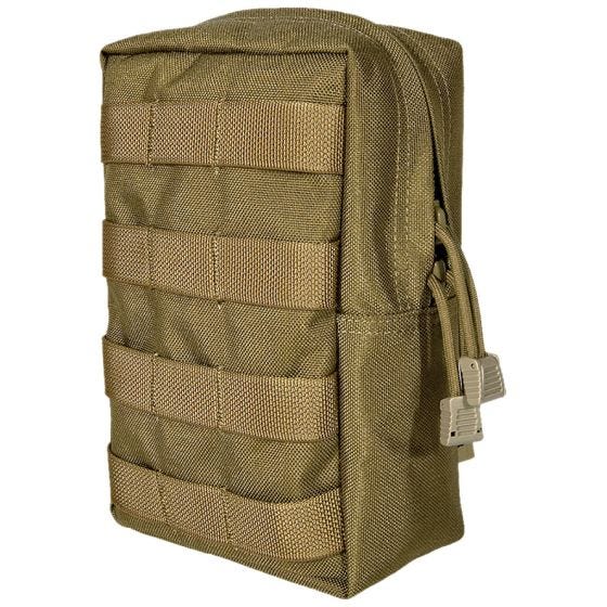 Bolsa vertical para accesorios Flyye con sistema MOLLE en Coyote Brown