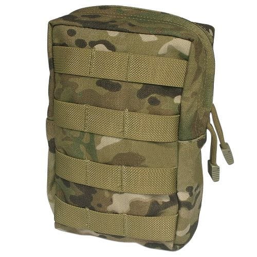 Bolsa vertical para accesorios Flyye con sistema MOLLE en MultiCam