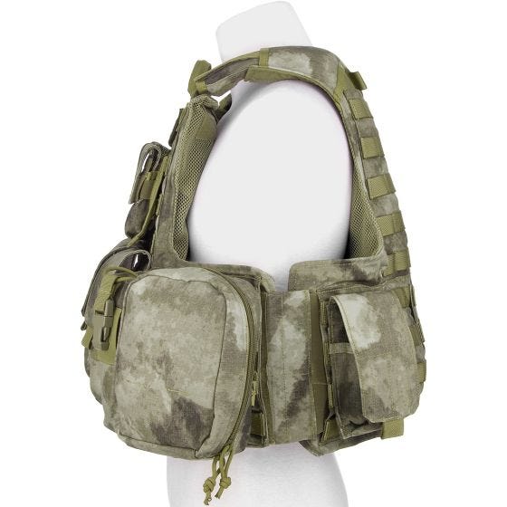 Flyye Chaleco con múltiples bolsillos Force Recon ver. Mar en A-TACS AU
