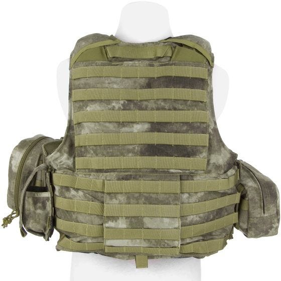Flyye Chaleco con múltiples bolsillos Force Recon ver. Mar en A-TACS AU
