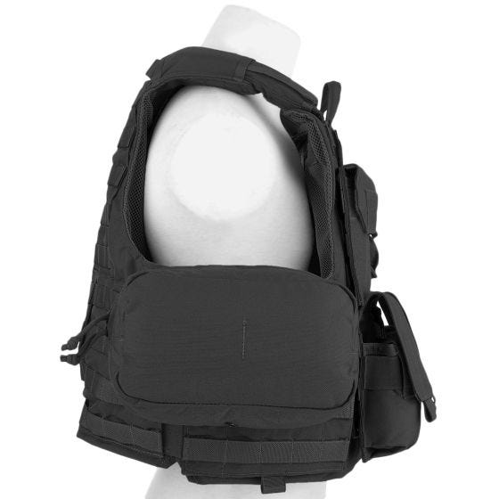 Flyye Chaleco con múltiples bolsillos Force Recon ver. Mar en negro