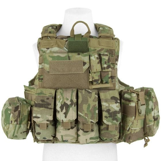 Flyye Chaleco con múltiples bolsillos Force Recon ver. Mar en MultiCam