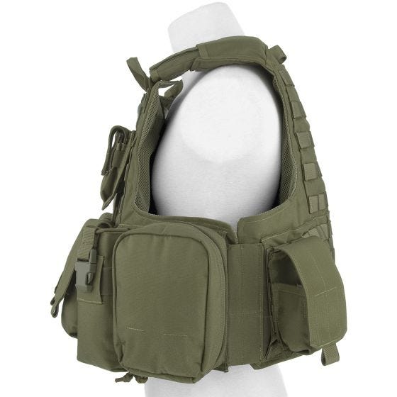 Flyye Chaleco con múltiples bolsillos Force Recon ver. Mar en Ranger Green