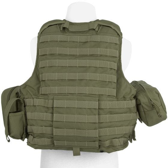 Flyye Chaleco con múltiples bolsillos Force Recon ver. Mar en Ranger Green