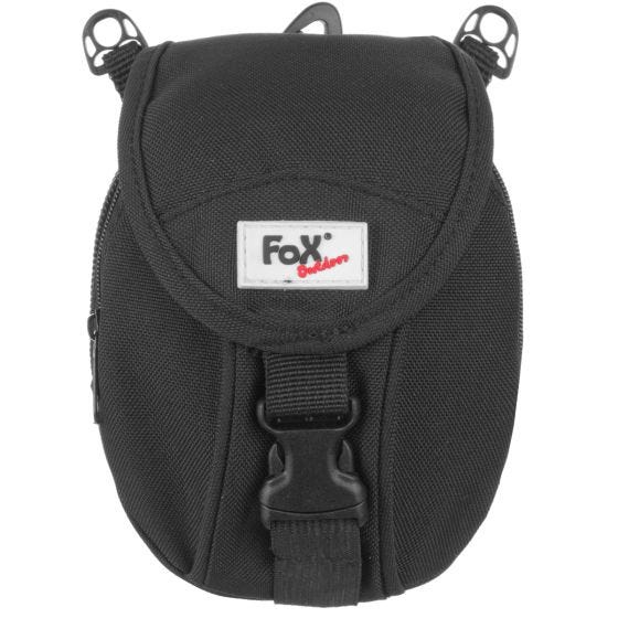 Funda grande para cámara Fox Outdoor en negro