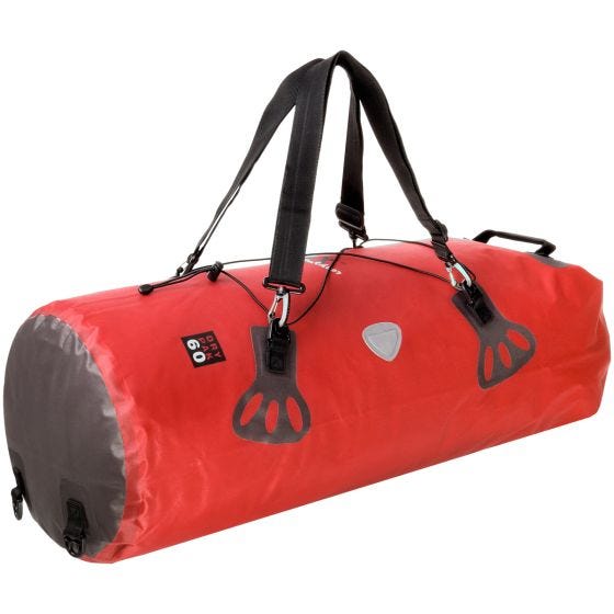 Bolsa de viaje impermeable Fox Outdoor DRY PAK 60 en rojo